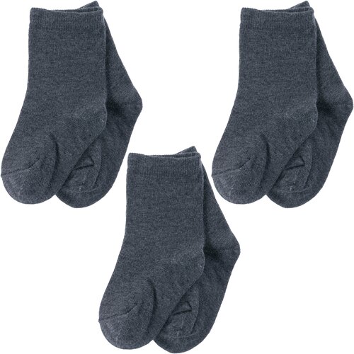 Носки AKOS 3 пары, размер 12, серый