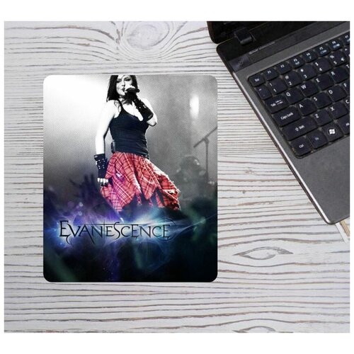 Коврики для мышки Evanescence, Эванесенс №7 обложка на зачетную книжку evanescence эванесенс 7