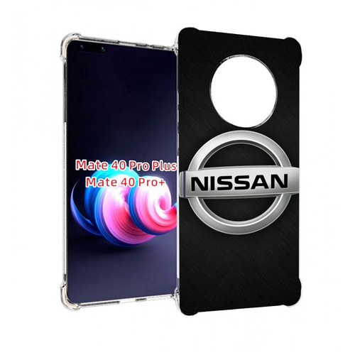 Чехол MyPads nissan ниссан 2 мужской для Huawei Mate 40 Pro+ Plus задняя-панель-накладка-бампер
