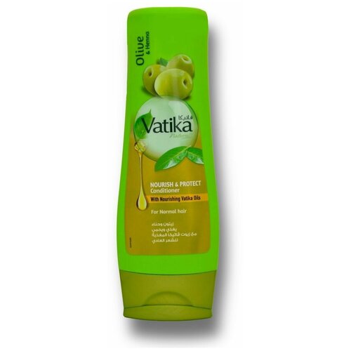 Кондиционер для волос Dabur VATIKA Naturals (Nourish & Protect) - Питание и защита 200 мл кондиционер dabur vatika с индийской хной 400 мл придает волосам шелковистость и мягкость