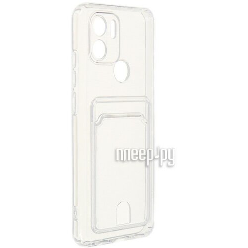 Чехол Zibelino для Xiaomi Redmi A1 Plus Silicone Card Holder защита камеры Transparent ZSCH-XMI-RDM-A1-PL-CAM-TRN чехол zibelino для honor x8b 4g silicone card holder защита камеры transparent zsch hon x8b cam trn