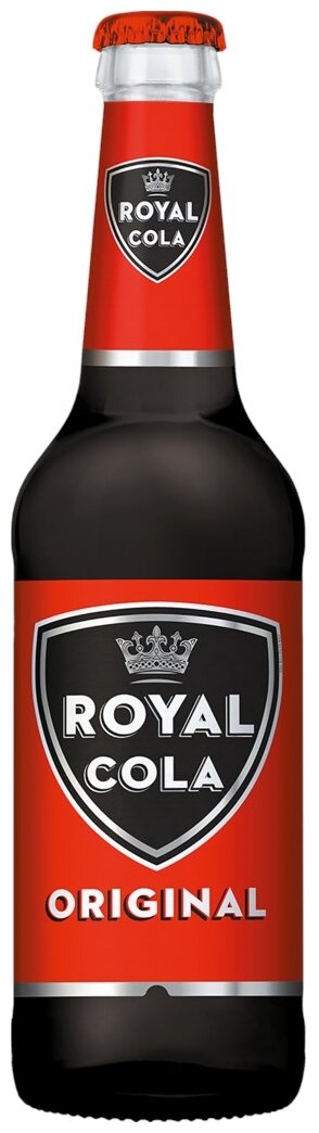 Напиток безалкогольный среднегазированный Royal Cola Original, ст.бут. 0,45 л. - фотография № 1