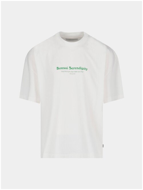 Футболка BONSAI Oversize Fit T-Shirt, белый, XL