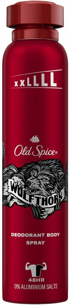 Old Spice Дезодорант-спрей Wolfthorn, 250 мл.