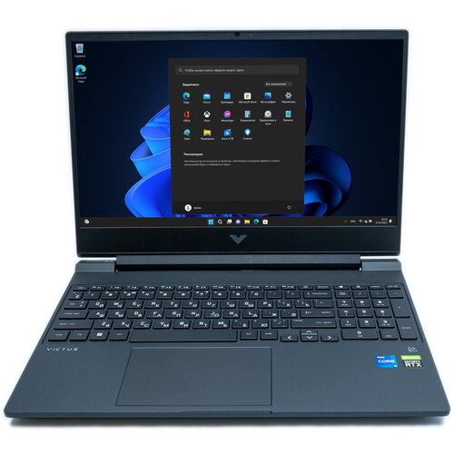 Ноутбук HP Victus Gaming 156 FHD IPSIntel Core i5-12500H 33ГГц8Gb DDR4 RAM512Gb M2 SSDNVIDIA RTX 3050 4GbWindows 11 HomeРусская клавиатура 8138700₽