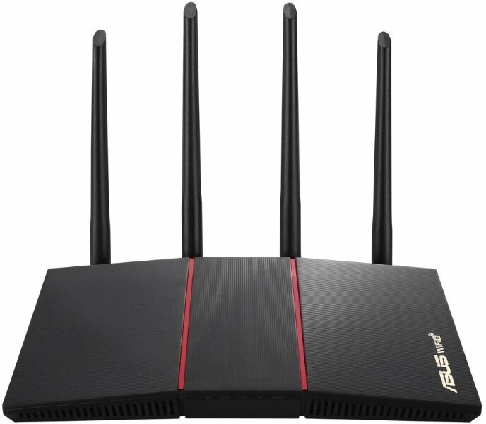 Wi-Fi роутер Asus RT-AX55 черный