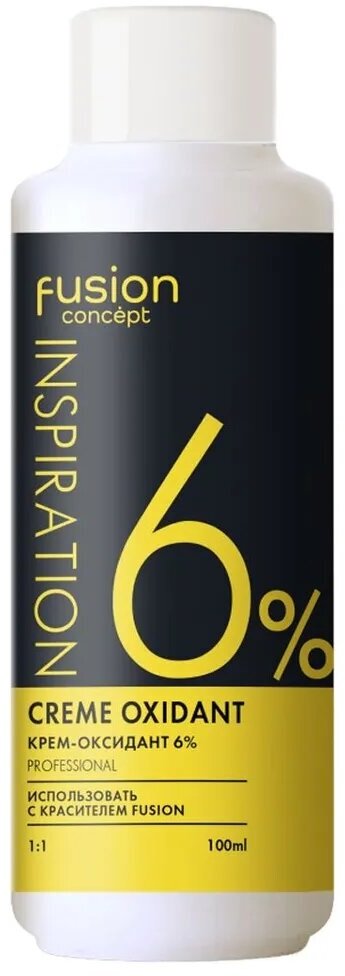 Набор из 3 штук Крем-краска для волос Concept Fusion 100 мл Крем-оксидант 6%