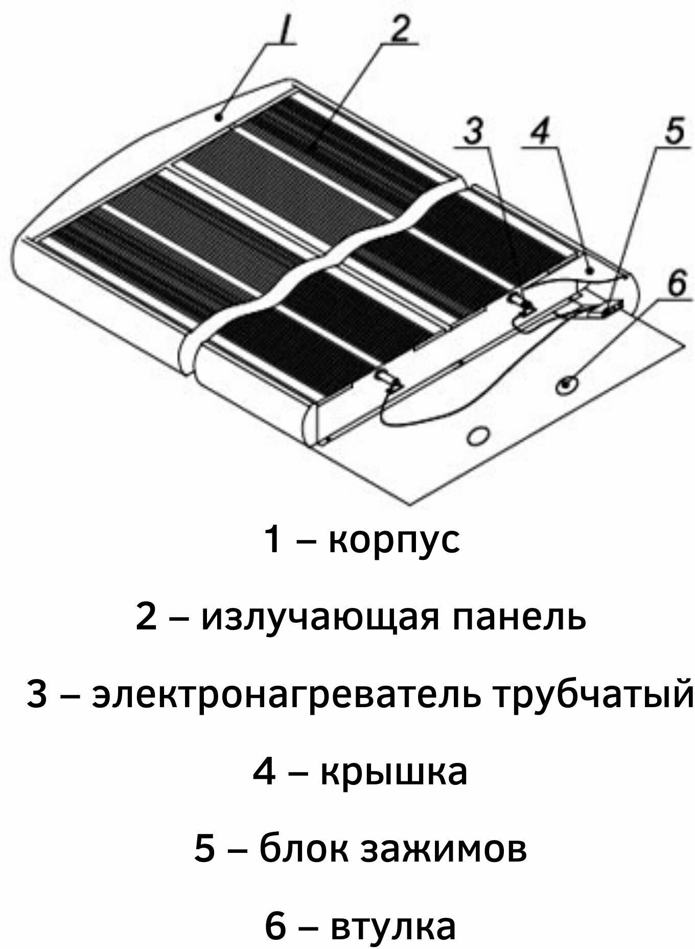 Бесшумный инфракрасный обогреватель Zilon - фото №4