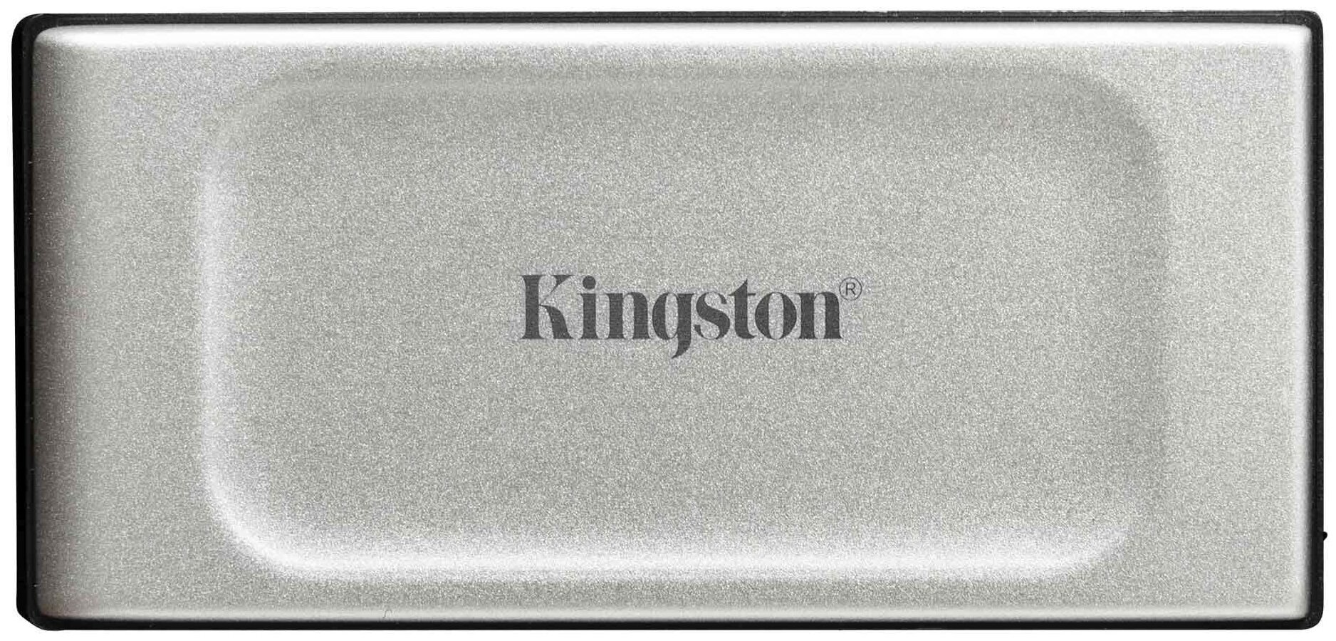 Внешний жесткий диск 1TB Kingston XS2000 серый USB 3.2 (sxs2000/1000g)