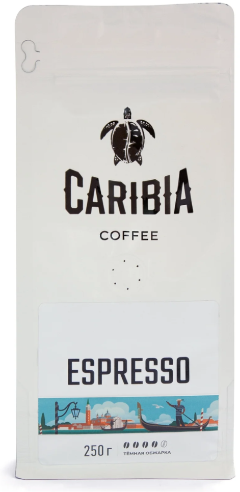 Кофе зерновой Caribia Espresso, 250 г - фото №3