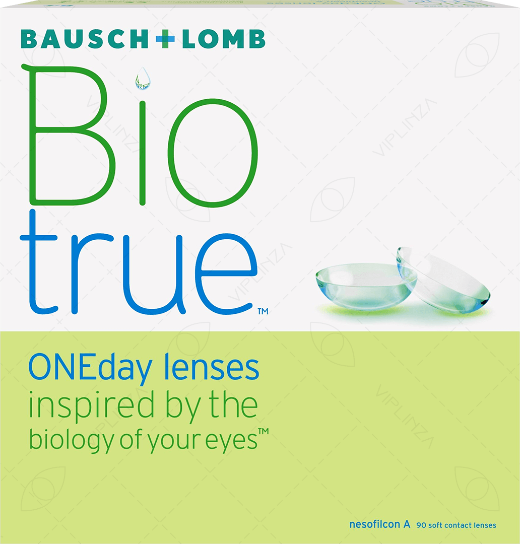 Контактные линзы однодневные для коррекции зрения biotrue oneday lens 90 шт 8,6, -3,00 bausch+lomb Bausch & Lomb - фото №5