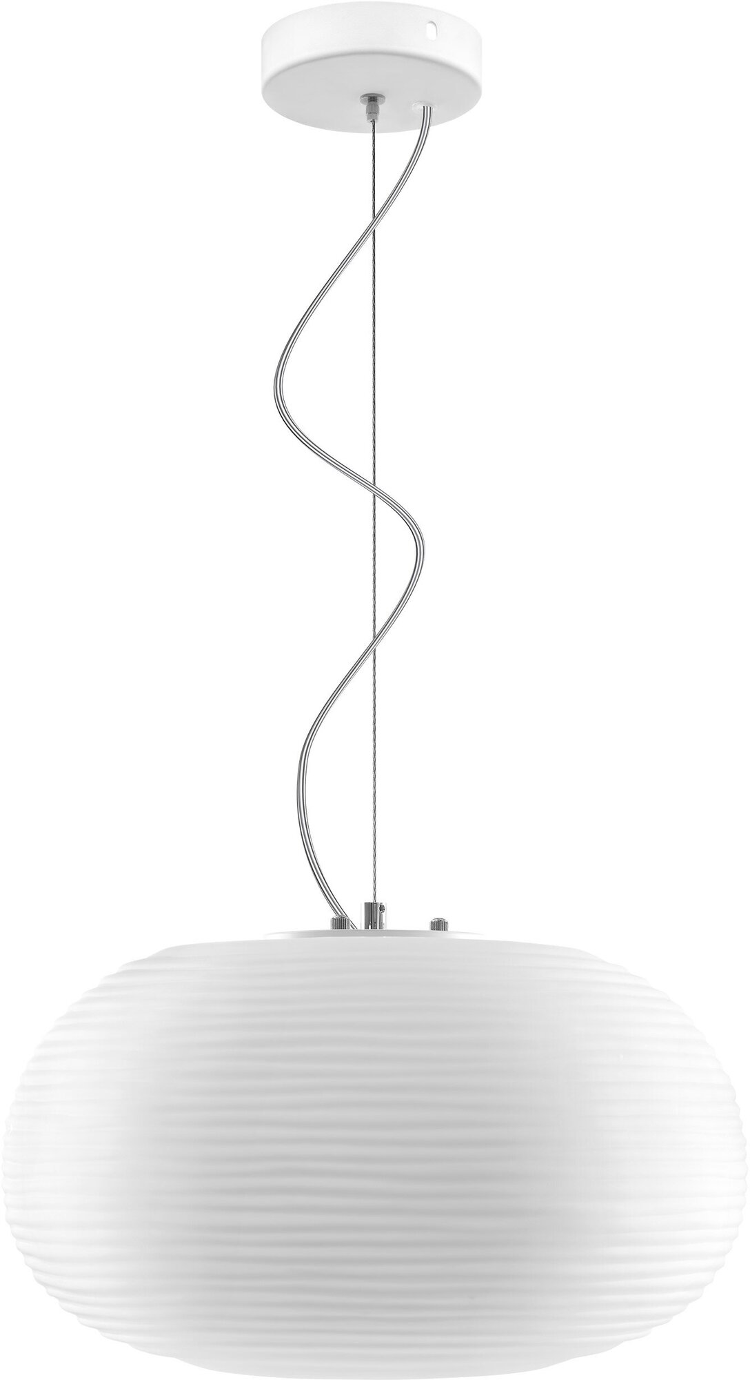 Подвесной светильник с регулировкой высоты белый E27 Lightstar SIMPLE LIGHT 805013