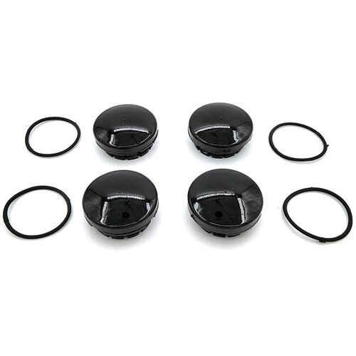 Колпаки ступицы ВАЗ 2110 арт. 2110-3103065 глянец с резинкой, 4 шт