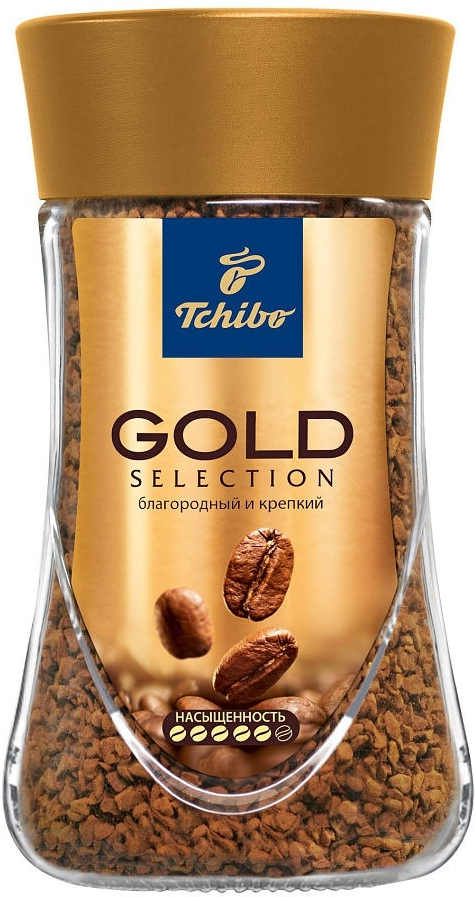 Кофе растворимый Tchibo Gold Selection, 95 г.