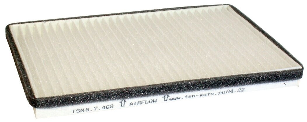 TSN салонный фильтр 9.7.468/97468 пылевой для KIA: Ceed Pro Cee'd/Sports Wagon 1.4 16V 1.6 2.0 1.6 CRDi 2.0 CRDi (06-) HYUNDAI: i30 1.4 16V 1.6