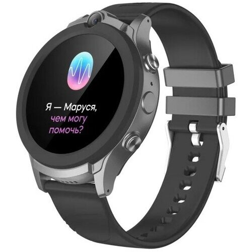 Детские смарт-часы Leef Vega 4G GPS геозоны видеозвонок SOS IP67 700 мАч черные 792900₽