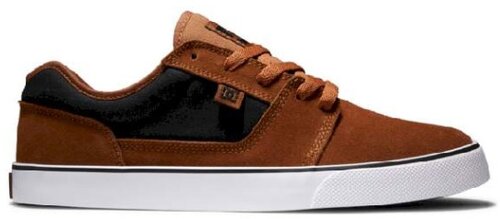 Кеды DC Shoes, полнота D, размер 8, коричневый, черный