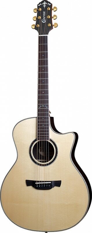 CRAFTER LX G-3000ce электроакустическая гитара, верхняя дека Solid ель, корпус Solid палисандр