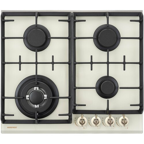 Газовая варочная панель NordFrost HM 6042 RY бежевый 2917200₽