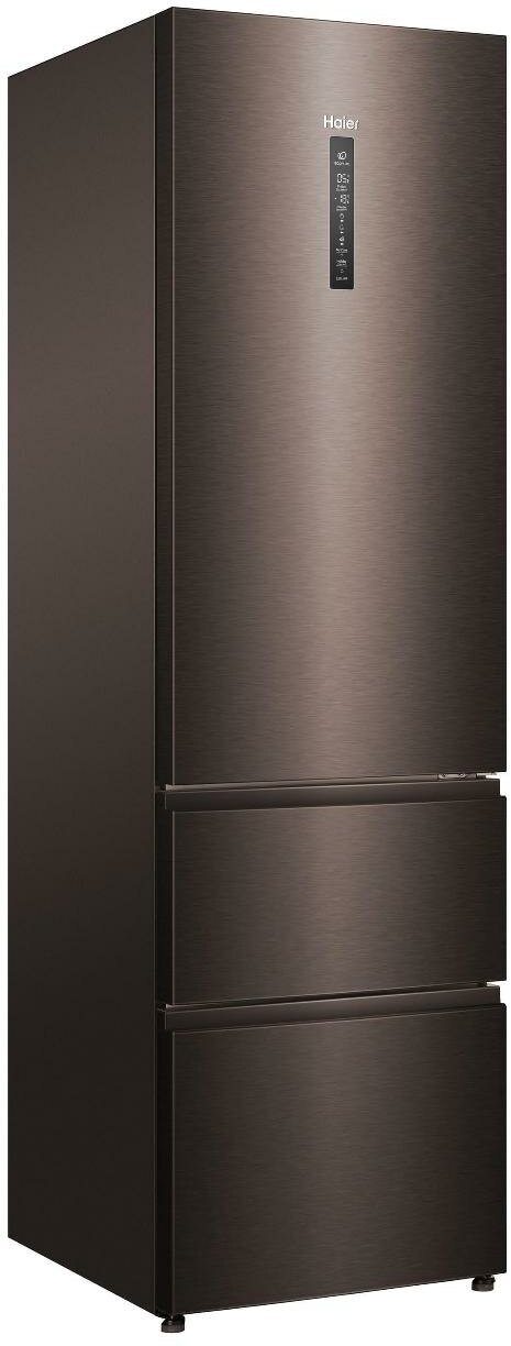Холодильник Haier A4F739CBXGU1 Коричневый - фотография № 6