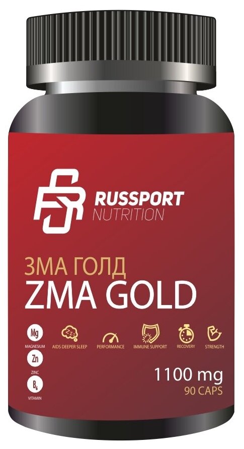 , ,  B6 RS Nutrition ZMA Gold,   90 