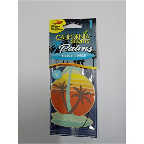 Автомобильный освежитель California Scents Palms Бриз в лагуне