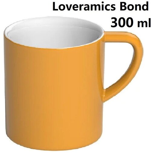 Кружка Loveramics (Лаврамикс) Bond 300 мл, цвет жёлтый