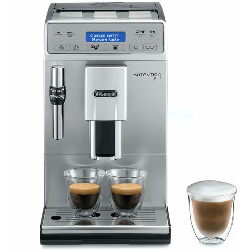 Кофемашина De'Longhi Autentica ETAM 29.620 SB, серебристый/черный именной кофе кофе крепкого мужчины