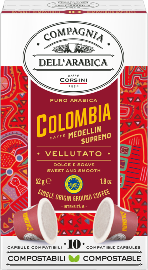 Кофе в капсулах системы Nespresso CDA Puro Arabica Colombia Medellin Supremo 10х5,2 52г - фотография № 10