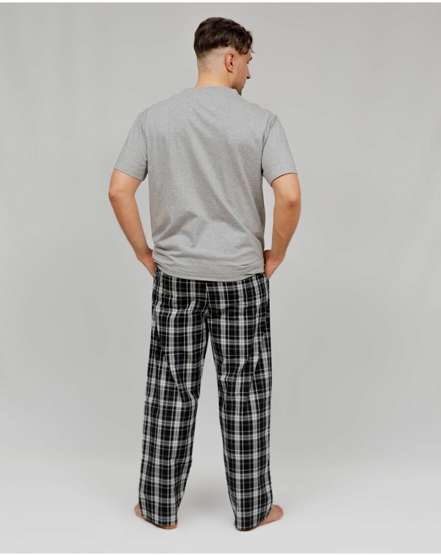 Пижама со штанами домашний костюм с брюками_размер50;52 - фотография № 6