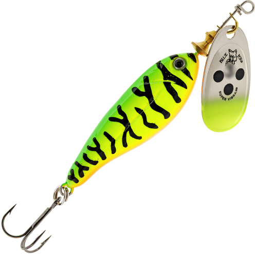 Блесна вращающиеся Blue Fox Minnow Super Vibrax №2 9гр. #FT