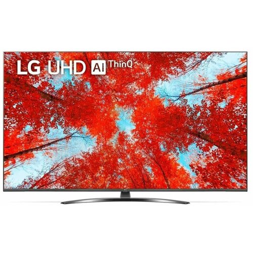 Телевизор ЖК 55 LG 55 Ultra HD Smart TV Wi-Fi DVB-T2CS2 MR22 20ch 20W 3 HDMI 2 USB Gray 55UQ91009LD 9504900₽