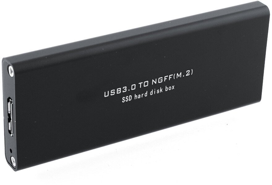 ORIENT Контейнер ORIENT 3502U3 для M.2 SDD SATA, черный (USB3.0) (ret)