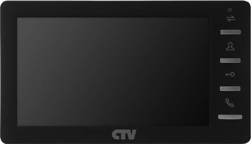 CTV-M1701 Plus Black Монитор видеодомофона