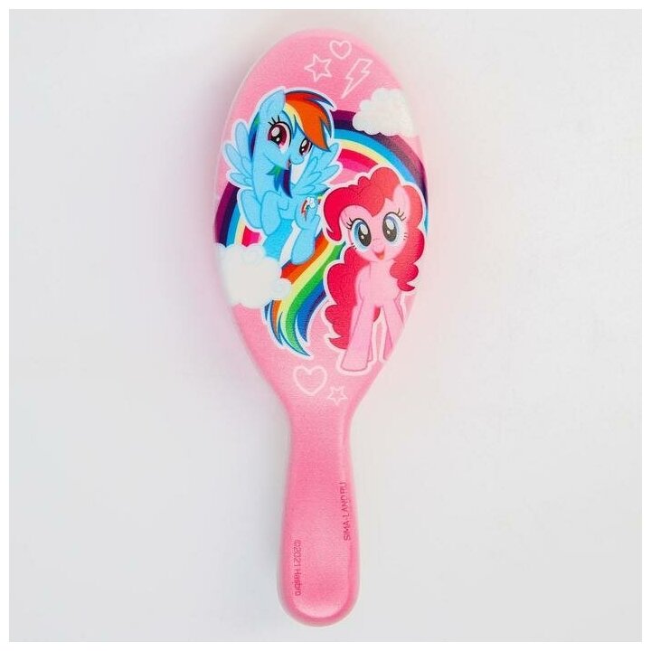 Hasbro Расческа массажная овальная "Пони", My Little Pony