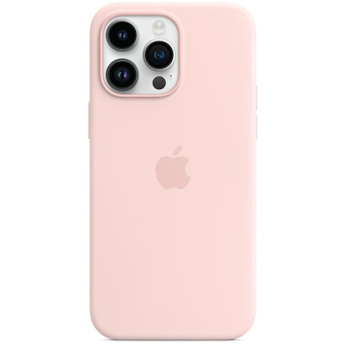 Чехол Apple iPhone 14 Pro Max Silicone Case with MagSafe(MPTT3), Chalk Pink чехол apple iphone 14 pro max silicone magsafe chalk pink