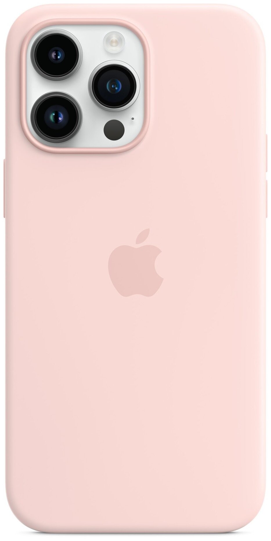 Чехол iPhone 14 Pro Max Silicone Case MagSafe Chalk Pink / Розовый мел