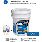 Клей столярный ПВА Titebond II Premium Wood Glue влагостойкий - изображение