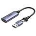 Конвертор сигнала Ugreen CM489 (40189) Video Capture Card Single HDMI Input серый