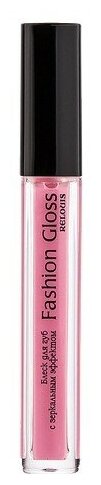 Блеск для губ RELOUIS FASHION GLOSS тон 07 (Шарм Праги) с зеркальным эффектом