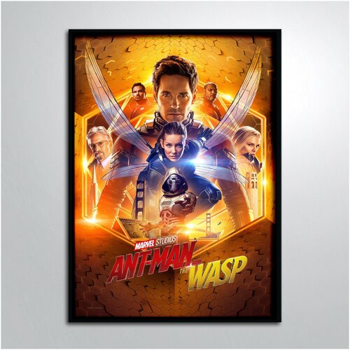 Постер в раме/Марвел Человек-муравей и Оса Marvel Ant-Man and the Wasp