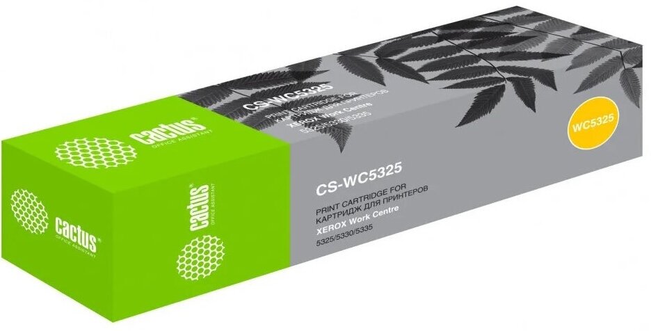 Картридж лазерный Cactus CS-WC5325 006R01160, black