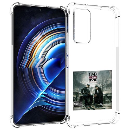 Чехол MyPads Eminem BAD MEETS EVIL – HELL THE SEQUEL для Tecno Camon 19 Neo задняя-панель-накладка-бампер