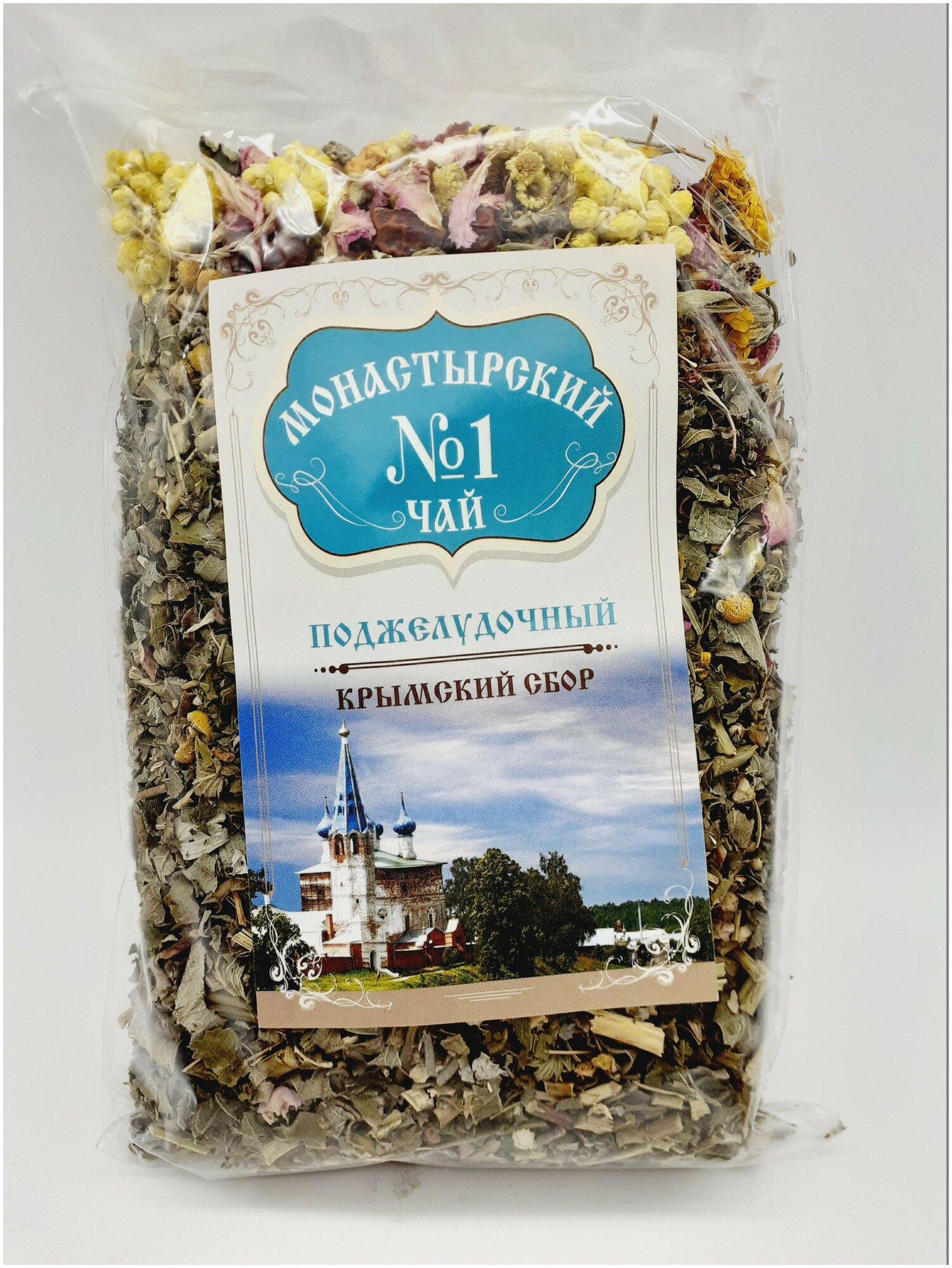 Чай монастырский "Поджелудочный" №1 (Крымский сбор), 100 г