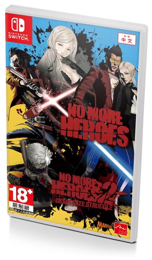 No More Heroes + No More Heroes 2: Desperate Struggle [Nintendo Switch, английская версия]