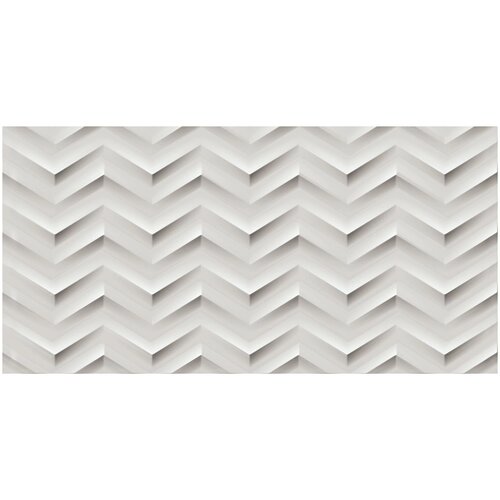 Керамическая плитка Atlas Concorde 3D White Chevron 30.5x56 матовый 600010002192 (1.366 кв. м.)