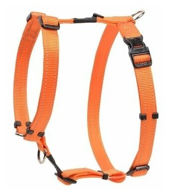 Шлейка Rogz Classic Harness L (SJ06) оранжевый, L - фотография № 4