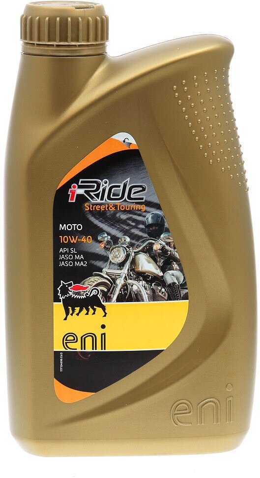 Синтетическое моторное масло Eni/Agip i-Ride moto 10W-40