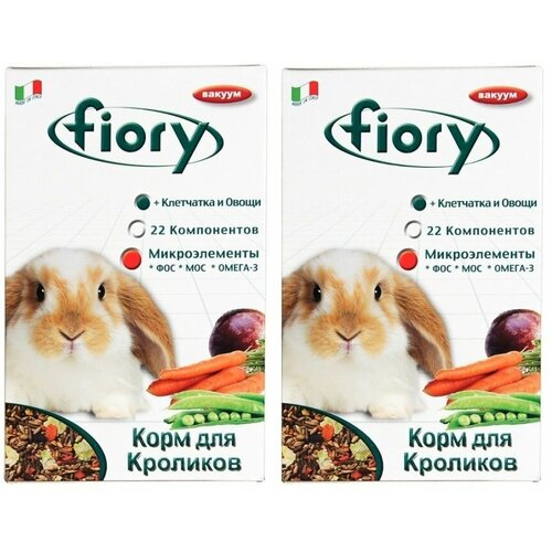 FIORY корм для кроликов Karaote 850 г х 2 штуки