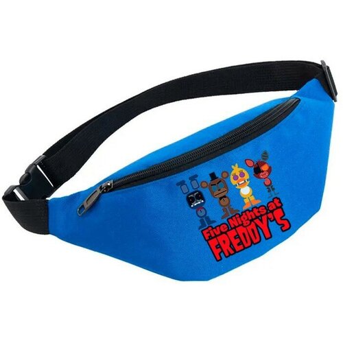 фото Сумка поясная noname, голубой